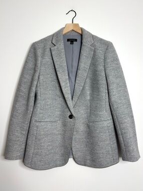 Ann Taylor Notched Wool Blend Blazer